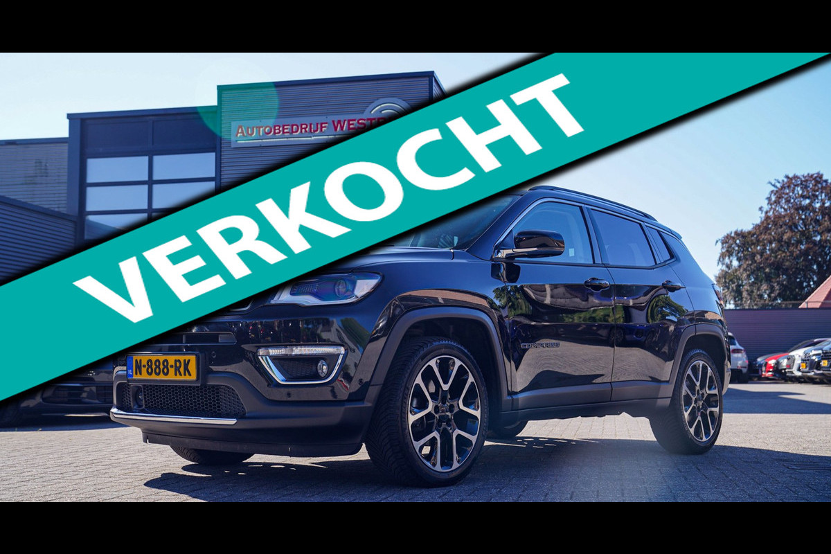 Jeep Compass 1.3T Limited | Automaat | Stoelverwarming | Luxe Leder | Park Assit | Climatronic | Camera | 1e eigenaar | Dealer ond