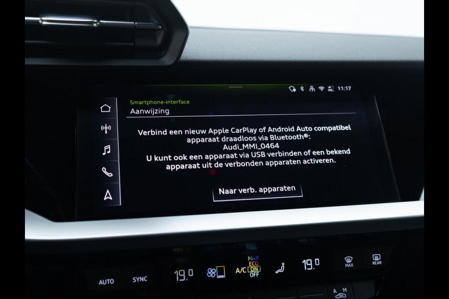 Audi A3 Limousine 35 TFSI Business edition 150 pk S-tronic | Navigatie | Parkeersensoren achter | Cruise control | LED koplampen | Apple Carplay/Android Auto |