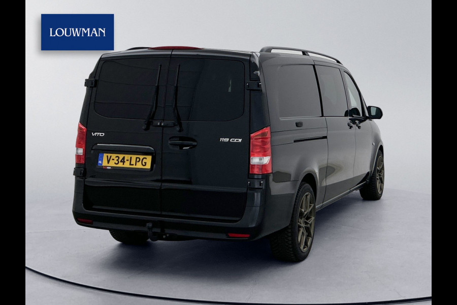 Mercedes-Benz Vito 119 CDI Pro L3 DC *Edition* Dubbele Schuifdeur Led 19"Lichtmetaal Trekhaak Dubbele cabine Achteruitrijcamera Betimmering