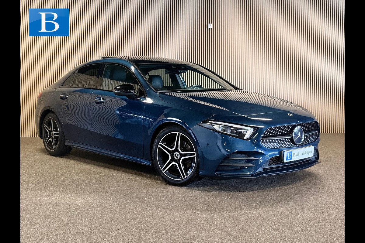 Mercedes-Benz A-Klasse 180 Sedan AMG STYLING-PANORAMA-MEMORY-NIGHT-KEYLESS-CAMERA-SFEER-COMPLEET
