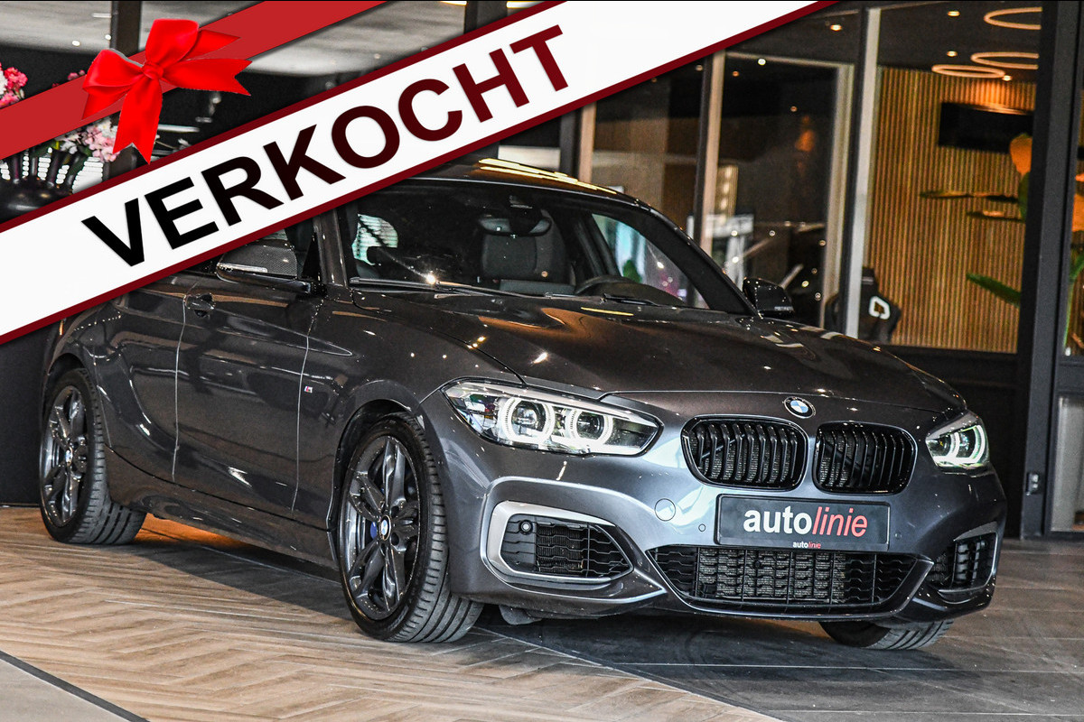 BMW 1-serie M140i High Executive, LCI2, Pano, Carbon, H.Kardon, Camera, Leder!