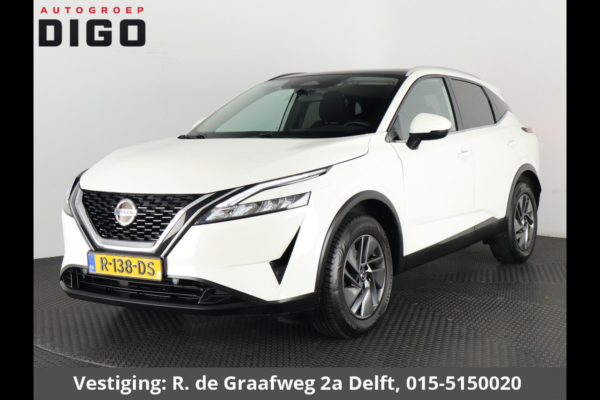 Nissan QASHQAI 1.3 MHEV Xtronic Acenta Automaat | *Garantie tot 08-2032! | Apple Carplay & AndroidAUTO | Panoramadak | 1e eigenaar |