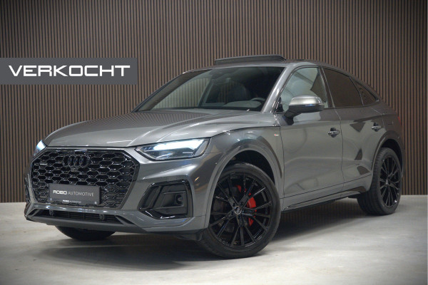 Audi Q5 Sportback 50 TFSI e S edition Competition S-Line | Panoramadak | Stoelverwarming | Camera | Elektrische Stoelen | Keyless | Navigatie | Trekhaak | Cruise Control | Ambiance Verlichting | Parkeersensoren