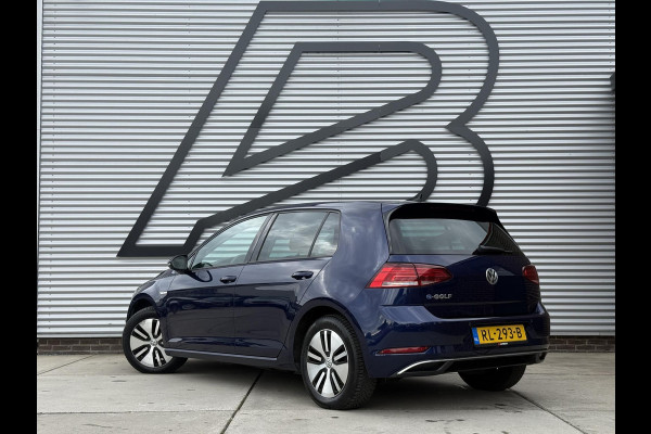 Volkswagen e-Golf e-Golf 2e Eigenaar|Navi|Camera|Virtual Cockpit|Carplay|Stoelverwarming|N.A.P|APK tot 01-2027