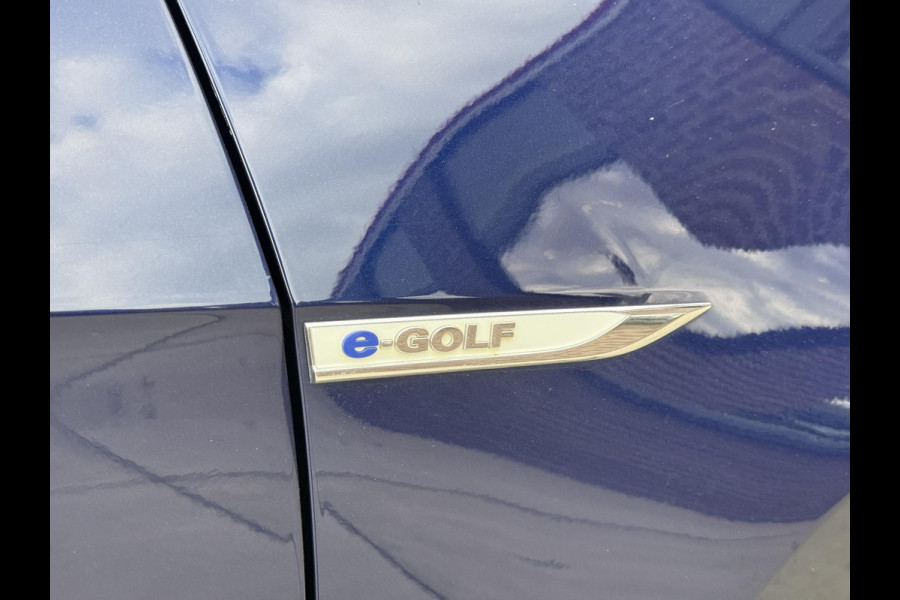 Volkswagen e-Golf e-Golf 2e Eigenaar|Navi|Camera|Virtual Cockpit|Carplay|Stoelverwarming|N.A.P|APK tot 01-2027