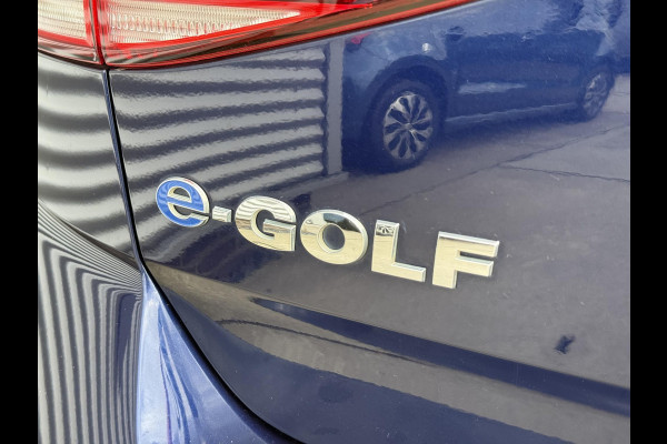 Volkswagen e-Golf e-Golf 2e Eigenaar|Navi|Camera|Virtual Cockpit|Carplay|Stoelverwarming|N.A.P|APK tot 01-2027