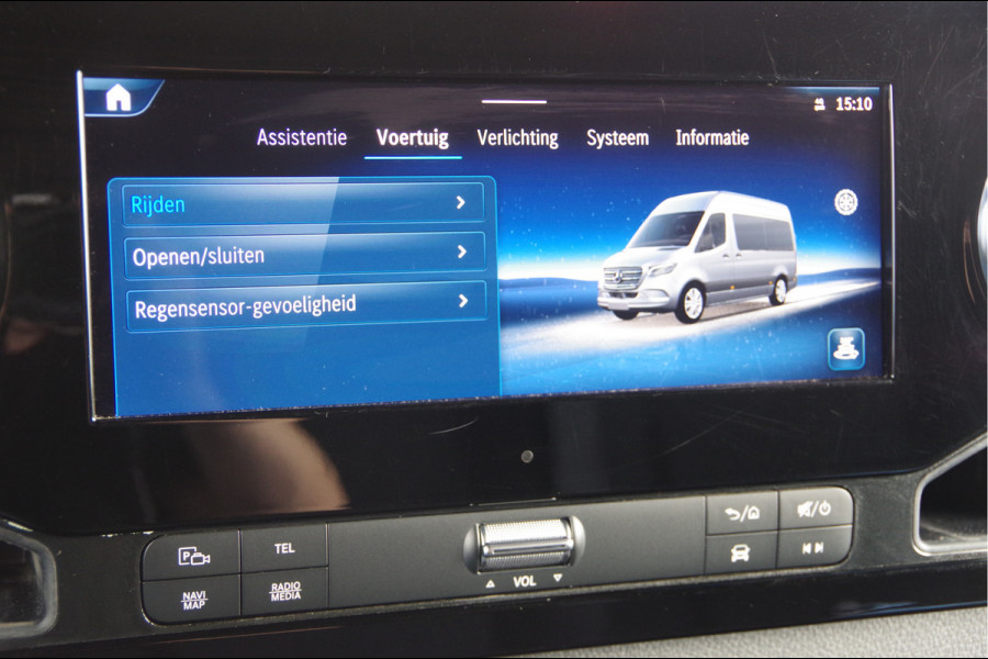 Mercedes-Benz Sprinter 317 1.9 CDI L2H2 3-ZITS, FACELIFT, AUT. LED, STOELVERWARMING, MBUX 10'', CAMERA, NAVI, CRUISE, CLIMA, PARKEERSENSOREN