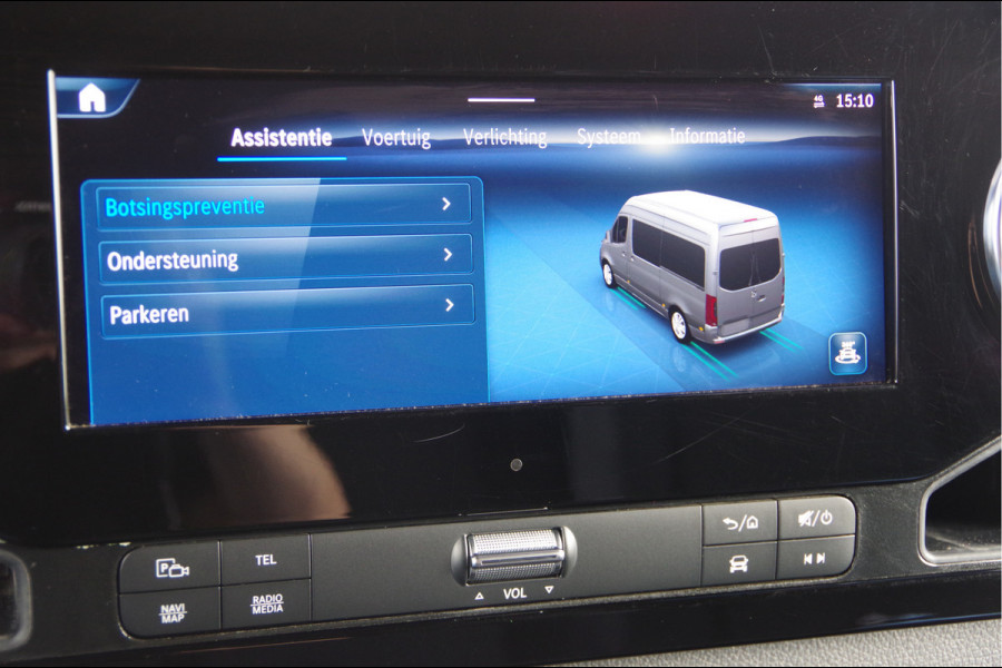 Mercedes-Benz Sprinter 317 1.9 CDI L2H2 3-ZITS, FACELIFT, AUT. LED, STOELVERWARMING, MBUX 10'', CAMERA, NAVI, CRUISE, CLIMA, PARKEERSENSOREN