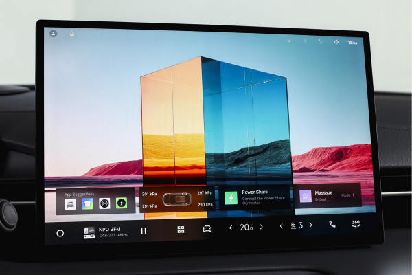 GEELY E5 Max+ 68 kWh | Pano | 360 Camera | V2L | Warmtepomp | HUD | Stoelverwarming & verkoeling | Massagestoelen+Memory | Elek. klep | Flyme |  | 19" | 2335