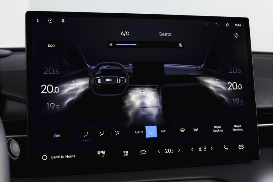 GEELY E5 Max+ 68 kWh | Pano | 360 Camera | V2L | Warmtepomp | HUD | Stoelverwarming & verkoeling | Massagestoelen+Memory | Elek. klep | Flyme |  | 19" | 2335