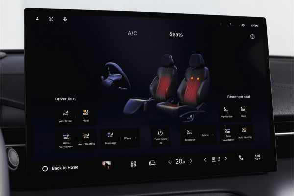 GEELY E5 Max+ 68 kWh | Pano | 360 Camera | V2L | Warmtepomp | HUD | Stoelverwarming & verkoeling | Massagestoelen+Memory | Elek. klep | Flyme |  | 19" | 2335