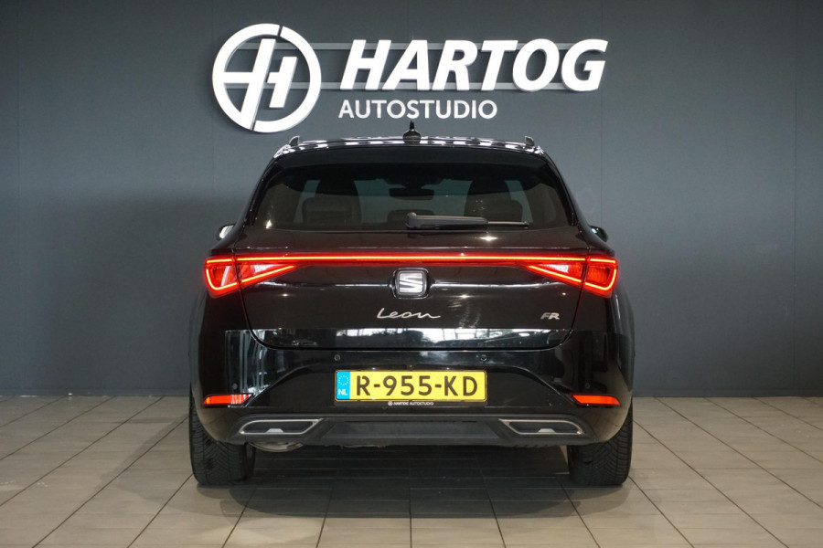 Seat Leon Sportstourer 1.5 eTSI FR Business Intense * DEALER ONDERHOUDEN * + CAMERA / KEYLESS / ELEK. TREKHAAK / STUURWIELVERWARMING