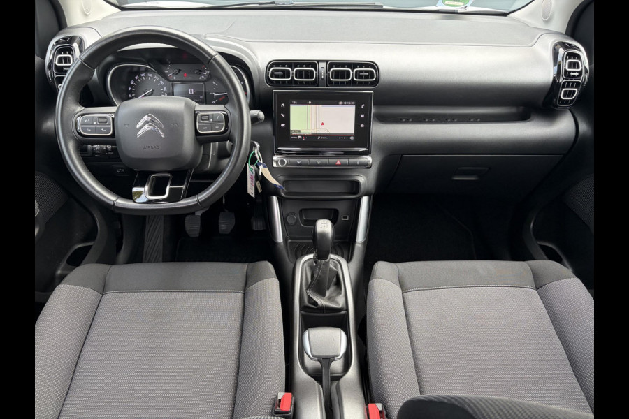 Citroën C3 Aircross 1.2 PureTech Feel ✓1e Eigenaar✓D-riem vv in 08-2026✓Draadloze telefoonlader✓Carplay✓Navi✓Clima✓Cruise✓Pdc✓Rijstrooksensor✓Bj 10-2018✓Lm velgen✓N.A.P✓Apk tot 11-2027