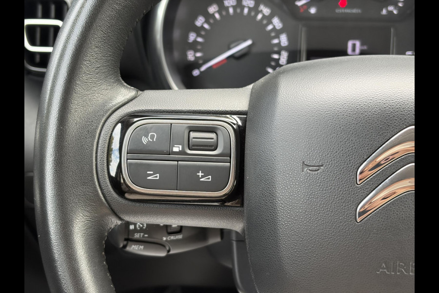 Citroën C3 Aircross 1.2 PureTech Feel ✓1e Eigenaar✓D-riem vv in 08-2026✓Draadloze telefoonlader✓Carplay✓Navi✓Clima✓Cruise✓Pdc✓Rijstrooksensor✓Bj 10-2018✓Lm velgen✓N.A.P✓Apk tot 11-2027