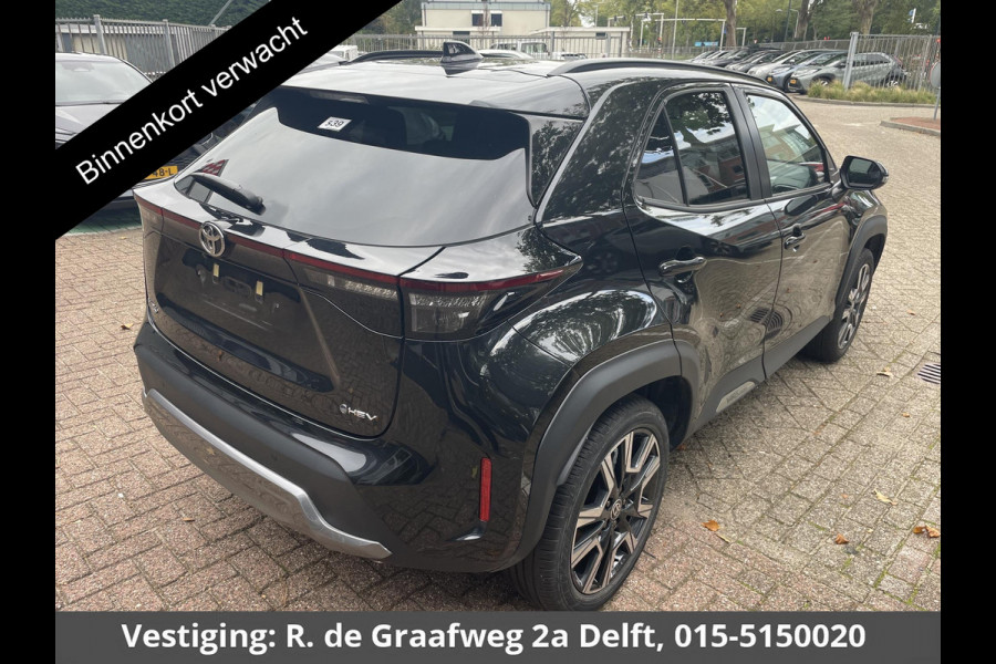 Toyota Yaris Cross 1.5 Hybrid 130 Launch Edition | Stuur- & Stoelverwarming | Dodehoek detectie | Parkeersensoren | Navigatie | Elektrische kofferbak |HUD