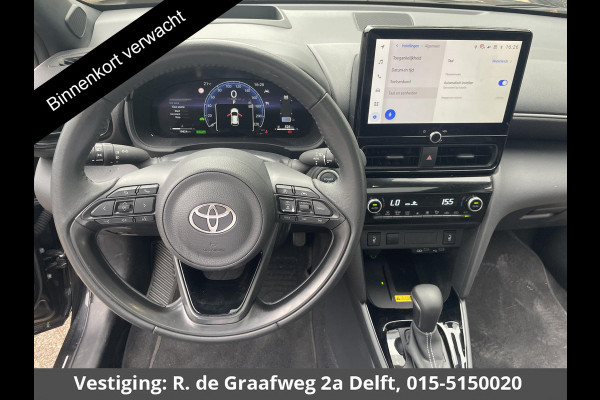 Toyota Yaris Cross 1.5 Hybrid 130 Launch Edition | Stuur- & Stoelverwarming | Dodehoek detectie | Parkeersensoren | Navigatie | Elektrische kofferbak |HUD