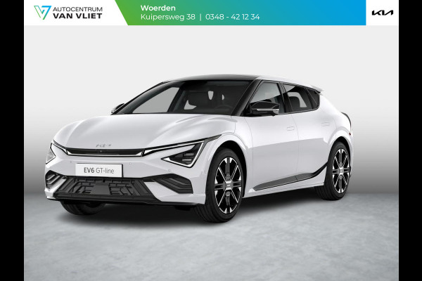 Kia Ev6 GT-Line Business Edition 84 kWh | Actieprijs* | Navi. | Clima. | Adapt. Cruise. | Stoel&Stuur Verwarming | GT-Line Vegan Leder Bekleding
