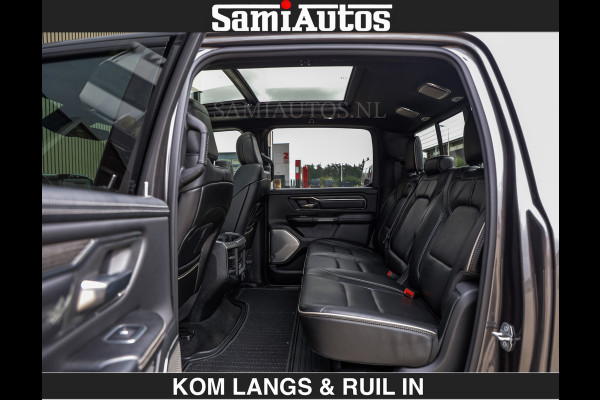 Dodge Ram LIMITED | HEMI 5.7 V8 | MWK KLEP | €49.900,- excl | BOM VOL | GRANITE GRIJS KLEUR | LUCHTVERING | MEEST LUXE | CREW CAB 5 PERSOONS | GRIJS KENTEKEN | DUBBEL CABINE DC |