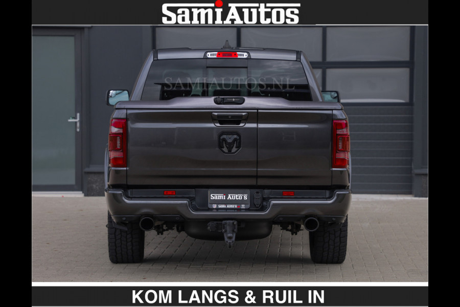 Dodge Ram LIMITED | HEMI 5.7 V8 | MWK KLEP | €49.900,- excl | BOM VOL | GRANITE GRIJS KLEUR | LUCHTVERING | MEEST LUXE | CREW CAB 5 PERSOONS | GRIJS KENTEKEN | DUBBEL CABINE DC |