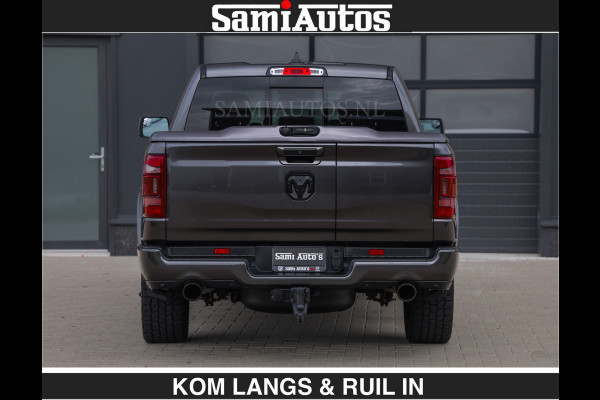 Dodge Ram LIMITED | HEMI 5.7 V8 | MWK KLEP | €49.900,- excl | BOM VOL | GRANITE GRIJS KLEUR | LUCHTVERING | MEEST LUXE | CREW CAB 5 PERSOONS | GRIJS KENTEKEN | DUBBEL CABINE DC |