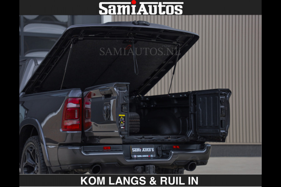 Dodge Ram LIMITED | HEMI 5.7 V8 | MWK KLEP | €49.900,- excl | BOM VOL | GRANITE GRIJS KLEUR | LUCHTVERING | MEEST LUXE | CREW CAB 5 PERSOONS | GRIJS KENTEKEN | DUBBEL CABINE DC |