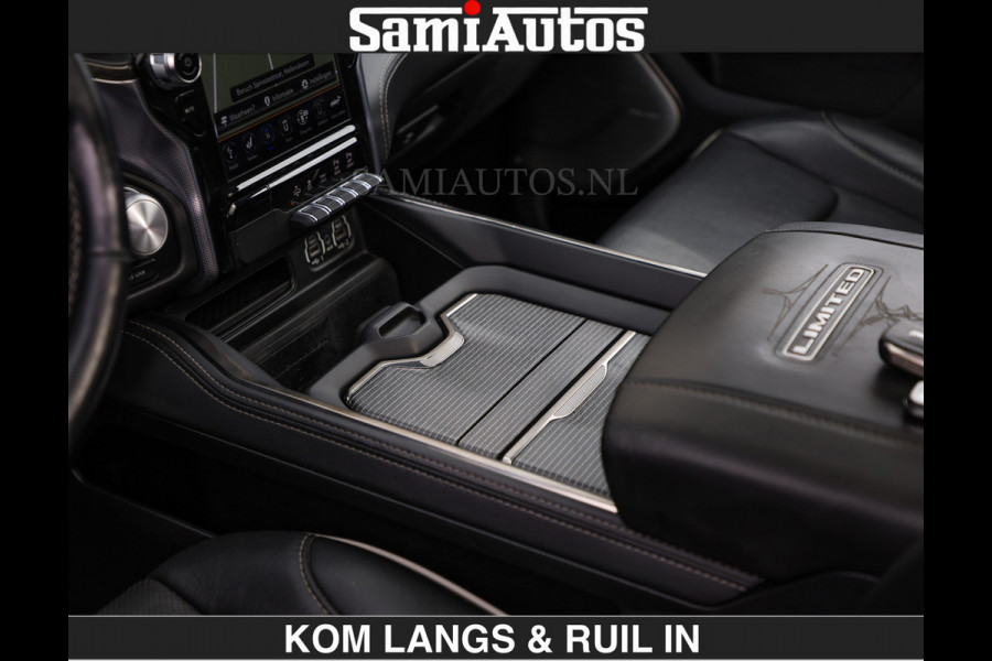 Dodge Ram LIMITED | HEMI 5.7 V8 | MWK KLEP | €49.900,- excl | BOM VOL | GRANITE GRIJS KLEUR | LUCHTVERING | MEEST LUXE | CREW CAB 5 PERSOONS | GRIJS KENTEKEN | DUBBEL CABINE DC |