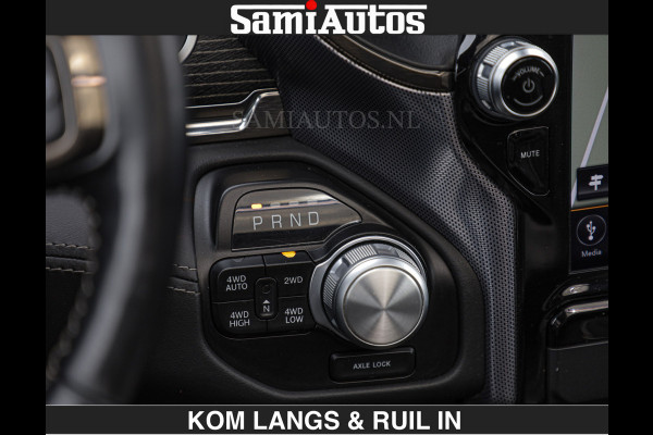 Dodge Ram LIMITED | HEMI 5.7 V8 | MWK KLEP | €49.900,- excl | BOM VOL | GRANITE GRIJS KLEUR | LUCHTVERING | MEEST LUXE | CREW CAB 5 PERSOONS | GRIJS KENTEKEN | DUBBEL CABINE DC |