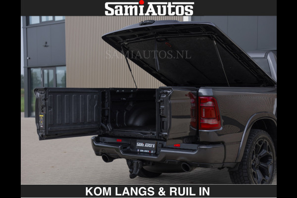 Dodge Ram LIMITED | HEMI 5.7 V8 | MWK KLEP | €49.900,- excl | BOM VOL | GRANITE GRIJS KLEUR | LUCHTVERING | MEEST LUXE | CREW CAB 5 PERSOONS | GRIJS KENTEKEN | DUBBEL CABINE DC |