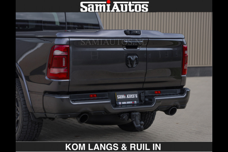 Dodge Ram LIMITED | HEMI 5.7 V8 | MWK KLEP | €49.900,- excl | BOM VOL | GRANITE GRIJS KLEUR | LUCHTVERING | MEEST LUXE | CREW CAB 5 PERSOONS | GRIJS KENTEKEN | DUBBEL CABINE DC |