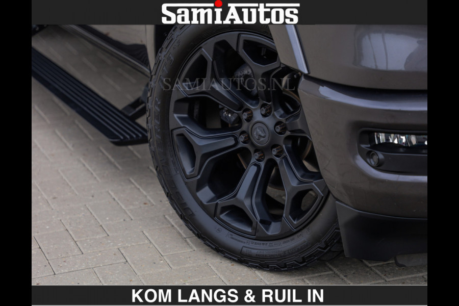 Dodge Ram LIMITED | HEMI 5.7 V8 | MWK KLEP | €49.900,- excl | BOM VOL | GRANITE GRIJS KLEUR | LUCHTVERING | MEEST LUXE | CREW CAB 5 PERSOONS | GRIJS KENTEKEN | DUBBEL CABINE DC |