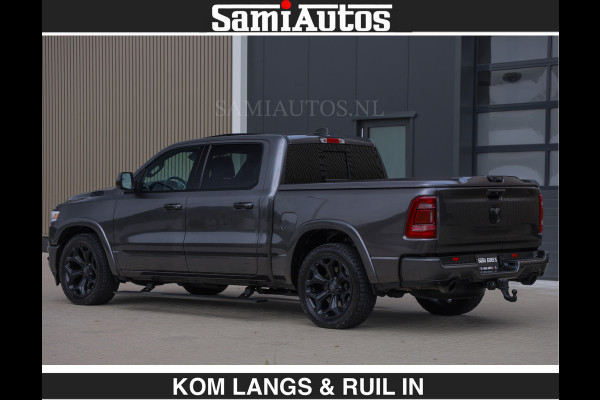 Dodge Ram LIMITED | HEMI 5.7 V8 | MWK KLEP | €49.900,- excl | BOM VOL | GRANITE GRIJS KLEUR | LUCHTVERING | MEEST LUXE | CREW CAB 5 PERSOONS | GRIJS KENTEKEN | DUBBEL CABINE DC |