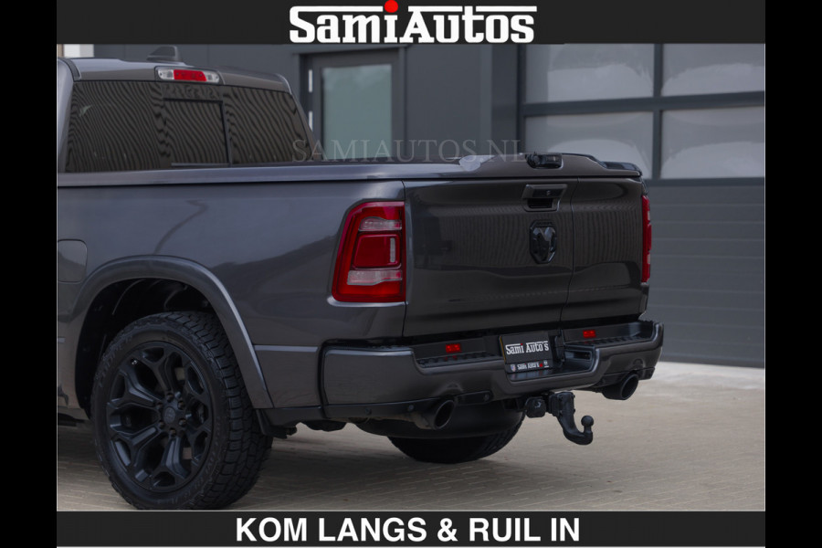 Dodge Ram LIMITED | HEMI 5.7 V8 | MWK KLEP | €49.900,- excl | BOM VOL | GRANITE GRIJS KLEUR | LUCHTVERING | MEEST LUXE | CREW CAB 5 PERSOONS | GRIJS KENTEKEN | DUBBEL CABINE DC |