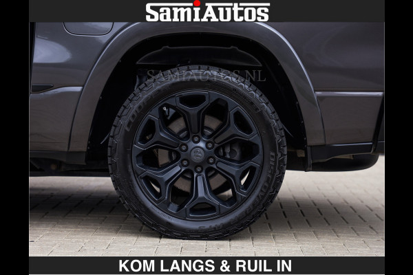 Dodge Ram LIMITED | HEMI 5.7 V8 | MWK KLEP | €49.900,- excl | BOM VOL | GRANITE GRIJS KLEUR | LUCHTVERING | MEEST LUXE | CREW CAB 5 PERSOONS | GRIJS KENTEKEN | DUBBEL CABINE DC |