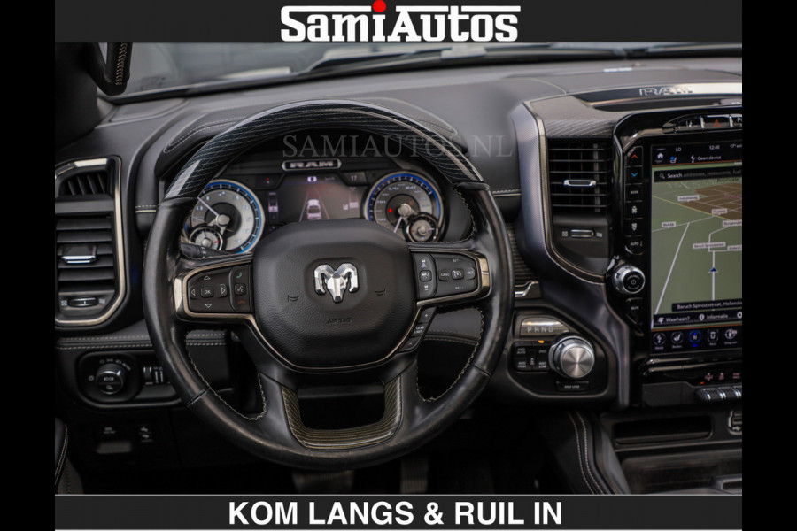 Dodge Ram LIMITED | HEMI 5.7 V8 | MWK KLEP | €49.900,- excl | BOM VOL | GRANITE GRIJS KLEUR | LUCHTVERING | MEEST LUXE | CREW CAB 5 PERSOONS | GRIJS KENTEKEN | DUBBEL CABINE DC |