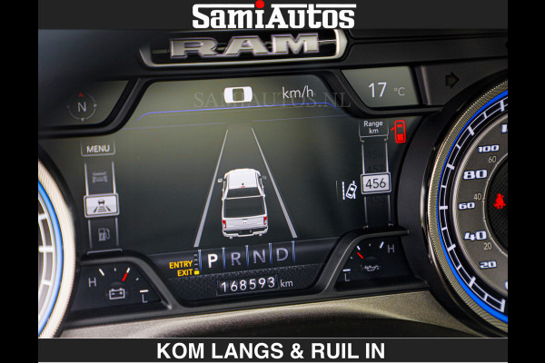Dodge Ram LIMITED | HEMI 5.7 V8 | MWK KLEP | €49.900,- excl | BOM VOL | GRANITE GRIJS KLEUR | LUCHTVERING | MEEST LUXE | CREW CAB 5 PERSOONS | GRIJS KENTEKEN | DUBBEL CABINE DC |