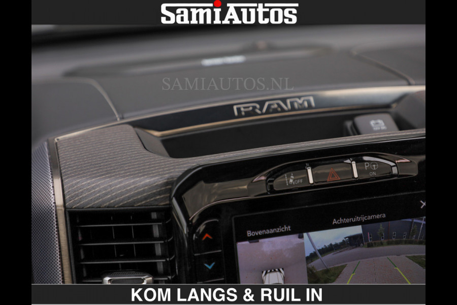 Dodge Ram LIMITED | HEMI 5.7 V8 | MWK KLEP | €49.900,- excl | BOM VOL | GRANITE GRIJS KLEUR | LUCHTVERING | MEEST LUXE | CREW CAB 5 PERSOONS | GRIJS KENTEKEN | DUBBEL CABINE DC |