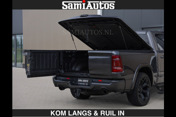 Dodge Ram LIMITED | HEMI 5.7 V8 | MWK KLEP | €49.900,- excl | BOM VOL | GRANITE GRIJS KLEUR | LUCHTVERING | MEEST LUXE | CREW CAB 5 PERSOONS | GRIJS KENTEKEN | DUBBEL CABINE DC |