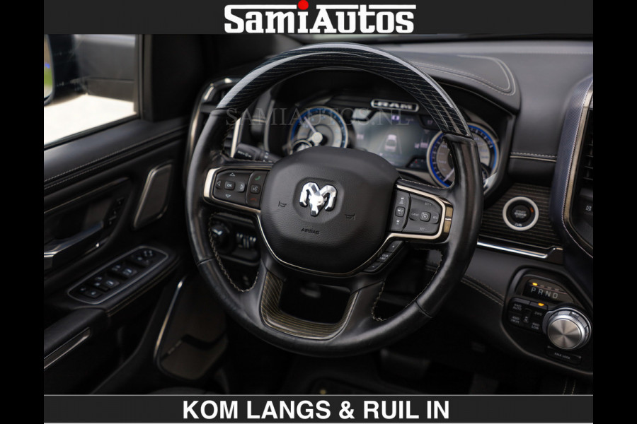 Dodge Ram LIMITED | HEMI 5.7 V8 | MWK KLEP | €49.900,- excl | BOM VOL | GRANITE GRIJS KLEUR | LUCHTVERING | MEEST LUXE | CREW CAB 5 PERSOONS | GRIJS KENTEKEN | DUBBEL CABINE DC |
