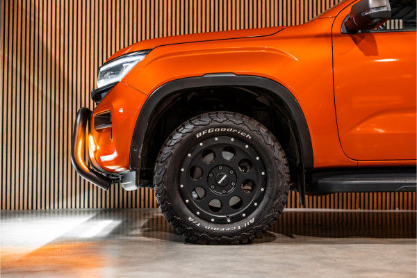 Volkswagen Amarok 3.0 TDI 4Motion PanAmericana | ACC | 360 Camera | Harman Kardon | Lederen bekleding | Blind spot | Standkachel | Navigatie | CarPlay | LED | Trekhaak | DAB | Dealer onderhouden | Grijs kenteken