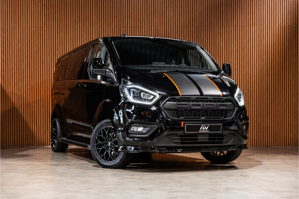 Ford Transit Custom 320 2.0 TDCI L2H1 Platinum Edition DC | Bi-Xenon | CarPlay | Camera | Navigatie | Lederen bekleding | Trekhaak | Stoelverwarming | Nieuwe APK | Orig. NL auto