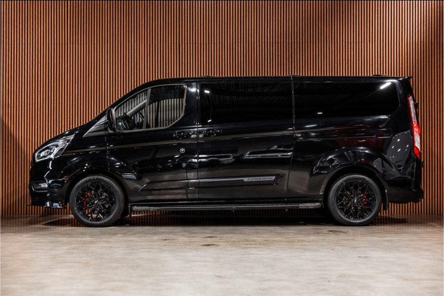 Ford Transit Custom 320 2.0 TDCI L2H1 Platinum Edition DC | Bi-Xenon | CarPlay | Camera | Navigatie | Lederen bekleding | Trekhaak | Stoelverwarming | Nieuwe APK | Orig. NL auto