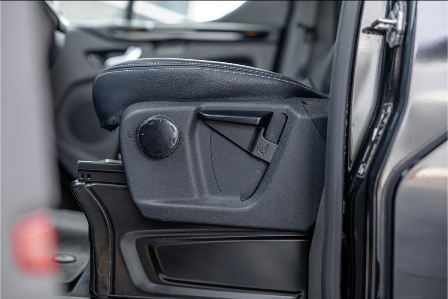 Ford Transit Custom 320 2.0 TDCI L2H1 Platinum Edition DC | Bi-Xenon | CarPlay | Camera | Navigatie | Lederen bekleding | Trekhaak | Stoelverwarming | Nieuwe APK | Orig. NL auto