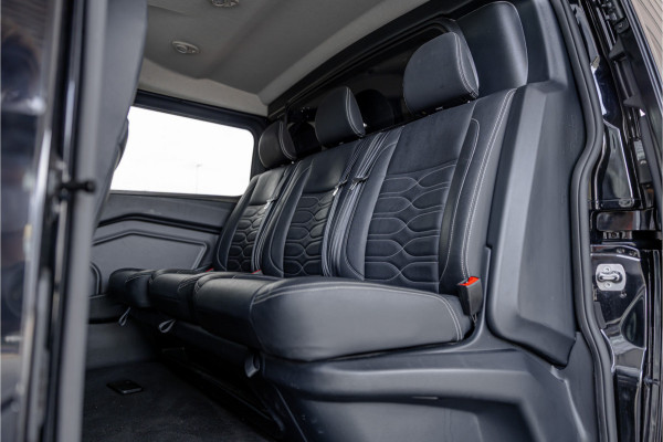 Ford Transit Custom 320 2.0 TDCI L2H1 Platinum Edition DC | Bi-Xenon | CarPlay | Camera | Navigatie | Lederen bekleding | Trekhaak | Stoelverwarming | Nieuwe APK | Orig. NL auto