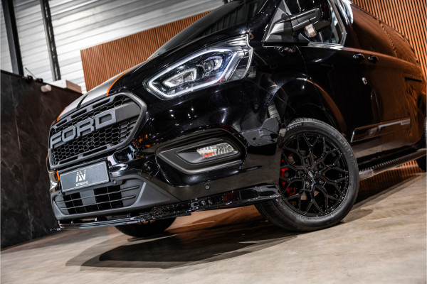 Ford Transit Custom 320 2.0 TDCI L2H1 Platinum Edition DC | Bi-Xenon | CarPlay | Camera | Navigatie | Lederen bekleding | Trekhaak | Stoelverwarming | Nieuwe APK | Orig. NL auto