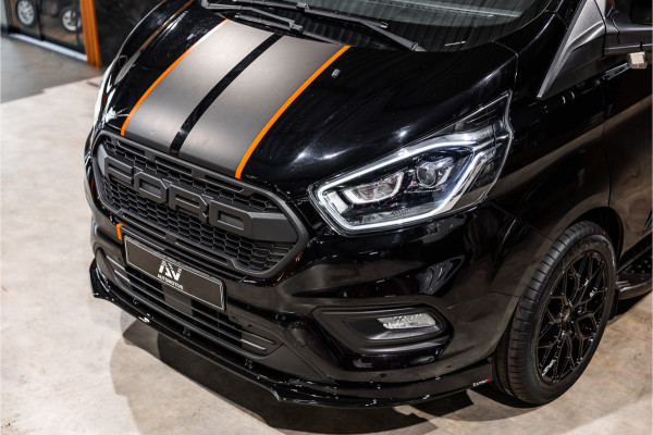 Ford Transit Custom 320 2.0 TDCI L2H1 Platinum Edition DC | Bi-Xenon | CarPlay | Camera | Navigatie | Lederen bekleding | Trekhaak | Stoelverwarming | Nieuwe APK | Orig. NL auto