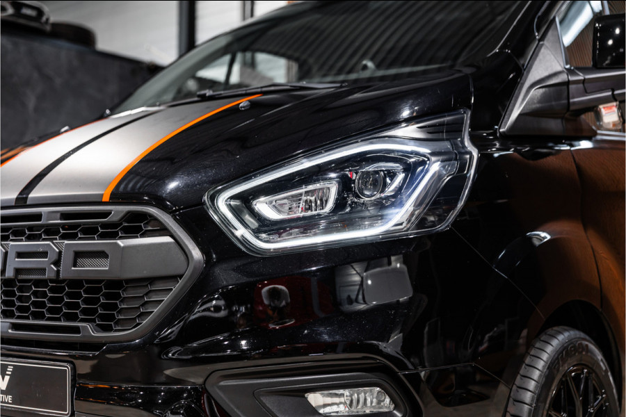 Ford Transit Custom 320 2.0 TDCI L2H1 Platinum Edition DC | Bi-Xenon | CarPlay | Camera | Navigatie | Lederen bekleding | Trekhaak | Stoelverwarming | Nieuwe APK | Orig. NL auto