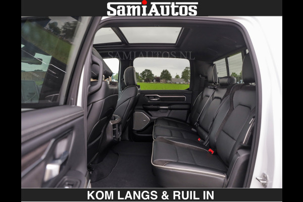 Dodge Ram HUD | 420PK | LUCHTVERING | PANO | PASSAGIERSSCHERM | BOM EN BOM VOL | Comfortabele Dubbele Cabine met Royale 5 Zitplaatsen | DODGE RAM PREMIUM LARAMIE EDITION | Voorraad Nr 2230 - 8765 | De specialist in Amerikaanse pick‑ups in Nederland en Europa.