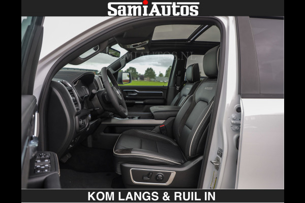 Dodge Ram HUD | 420PK | LUCHTVERING | PANO | PASSAGIERSSCHERM | BOM EN BOM VOL | Comfortabele Dubbele Cabine met Royale 5 Zitplaatsen | DODGE RAM PREMIUM LARAMIE EDITION | Voorraad Nr 2230 - 8765 | De specialist in Amerikaanse pick‑ups in Nederland en Europa.