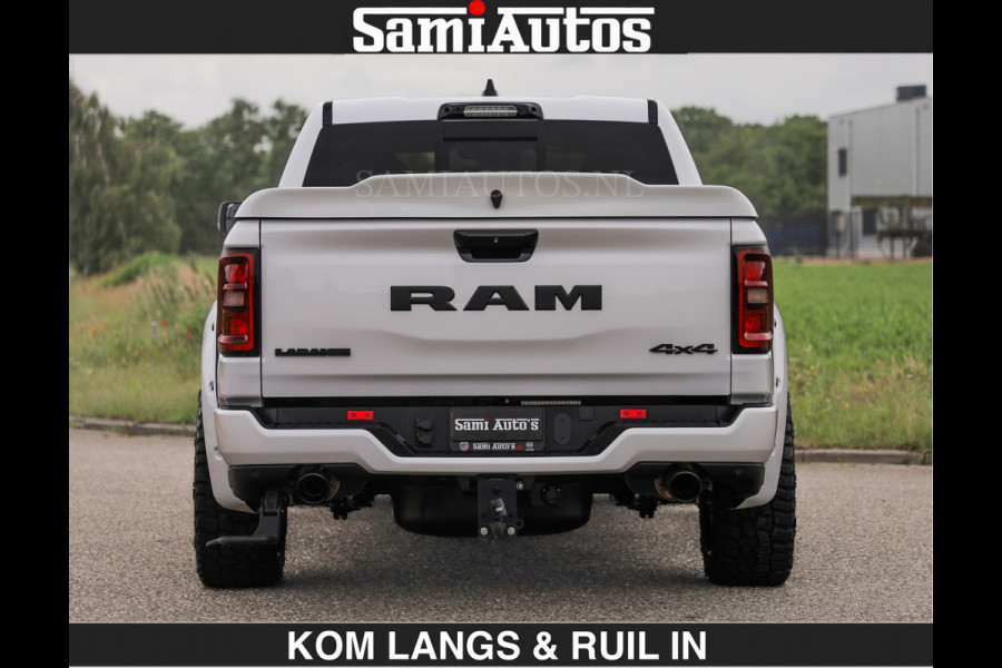 Dodge Ram HUD | 420PK | LUCHTVERING | PANO | PASSAGIERSSCHERM | BOM EN BOM VOL | Comfortabele Dubbele Cabine met Royale 5 Zitplaatsen | DODGE RAM PREMIUM LARAMIE EDITION | Voorraad Nr 2230 - 8765 | De specialist in Amerikaanse pick‑ups in Nederland en Europa.
