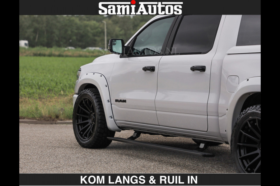 Dodge Ram HUD | 420PK | LUCHTVERING | PANO | PASSAGIERSSCHERM | BOM EN BOM VOL | Comfortabele Dubbele Cabine met Royale 5 Zitplaatsen | DODGE RAM PREMIUM LARAMIE EDITION | Voorraad Nr 2230 - 8765 | De specialist in Amerikaanse pick‑ups in Nederland en Europa.